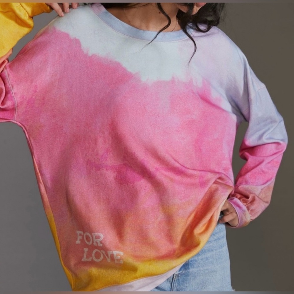 Daily Practice Colorful Tie-Dye Sweatshirt